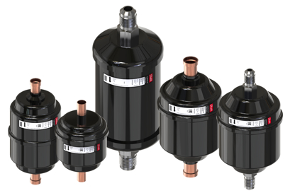 High pressure filter driers