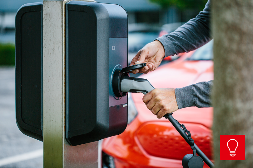 electromobility - car charging station