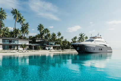 Small yacht