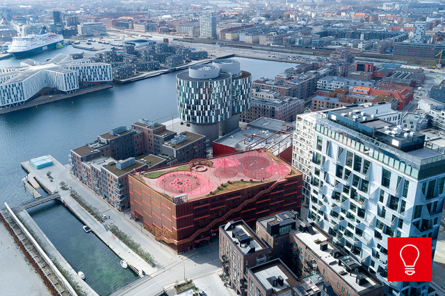 Disctrict energy solution, Nordhavn in Copenhagen