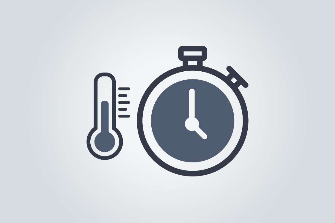 Quick warm-up time​  ​