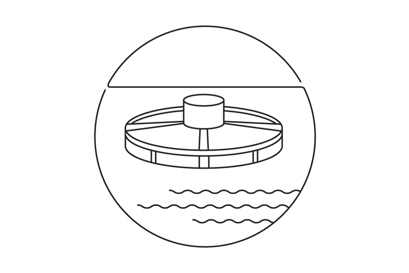 Ocean fish farms