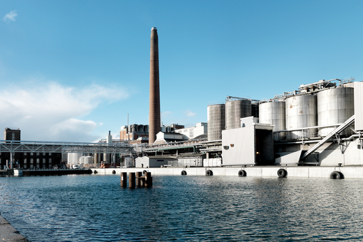 District energy - city view for a harbour