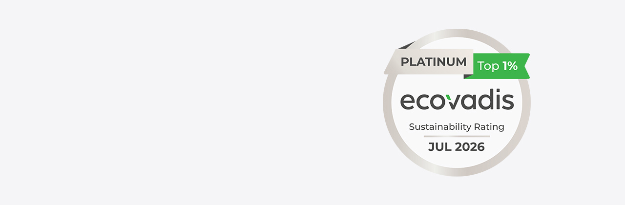 EcoVadis Platinum Medal