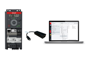 iC2-Micro together with USB-C and a laptop