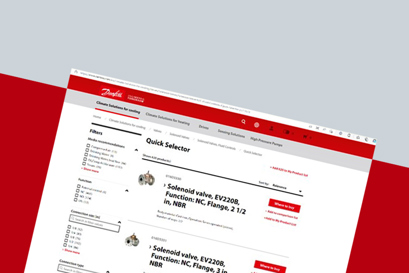 Quick Selector for solenoid valves