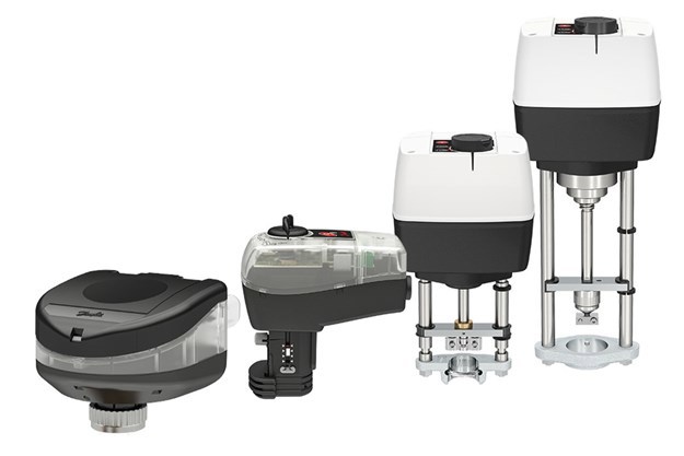 Servomotoren voor drukgecompenseerde regelafsluiters-Danfoss