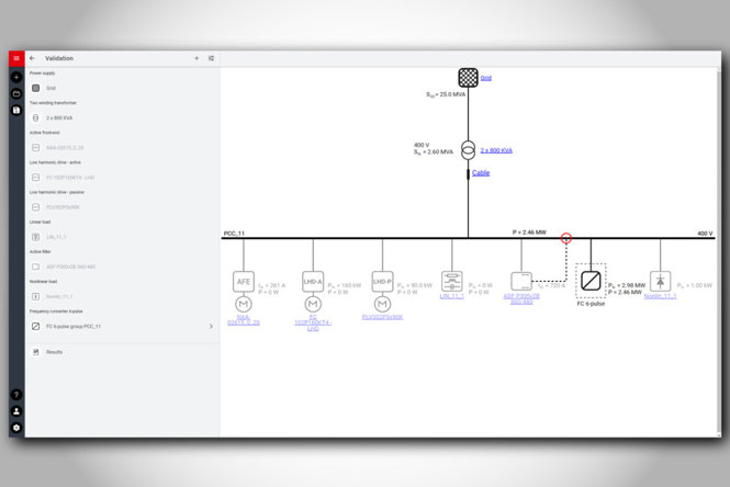 Die neue MyDrive® Harmonics ist ein Server-basiertes Simulationstool