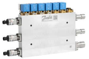 Product photo of the Danfoss Multi Ejector Solution for transcritical CO2 systems