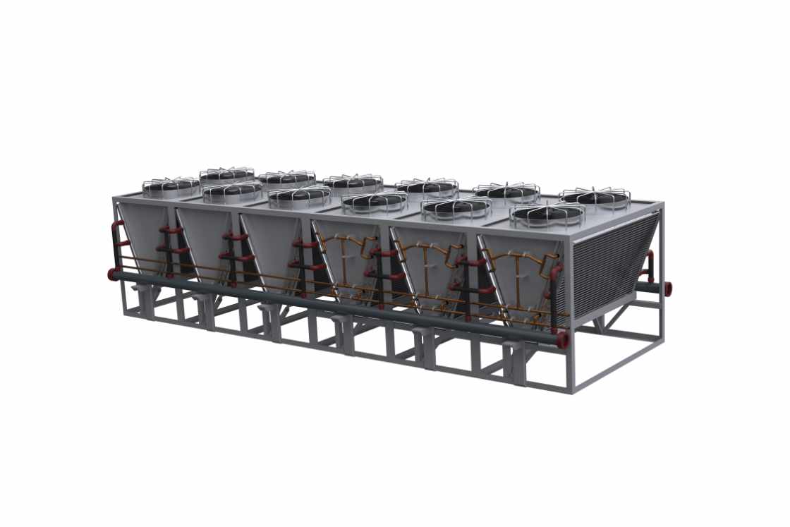 Glycol micro channel heat exchangers