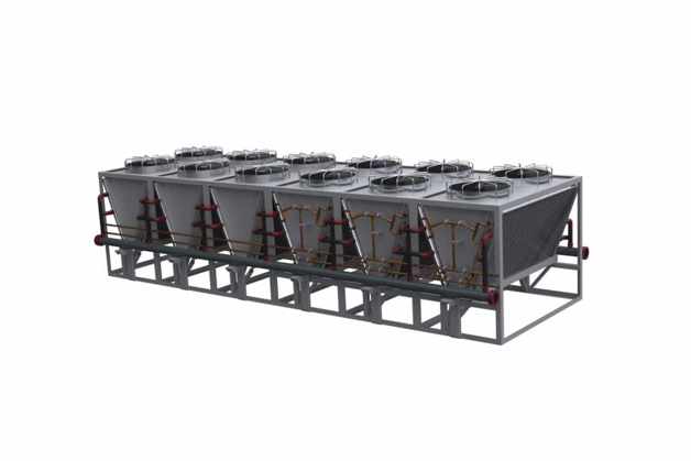 Glycol micro channel heat exchangers