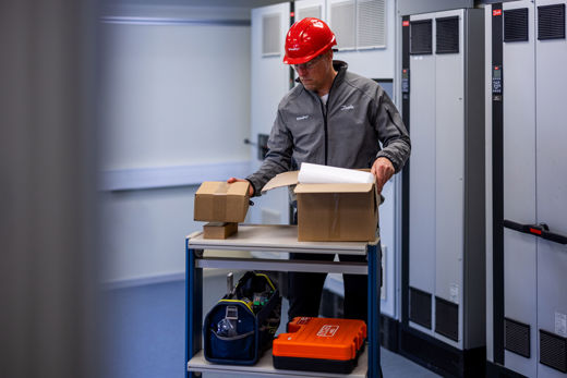 Immediate access to spares