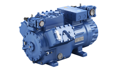 Semi-hermetic reciprocating compressors