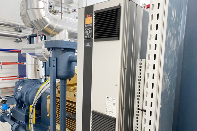 VLT HVAC Drive FC 102 at Rivoira Group plant