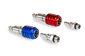 Thermal management quick disconnect couplings