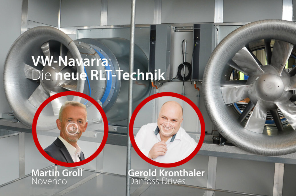 Volkswagen: EC+ für nachhaltig gute Belüftung - powered by Danfoss Drives und Novenco