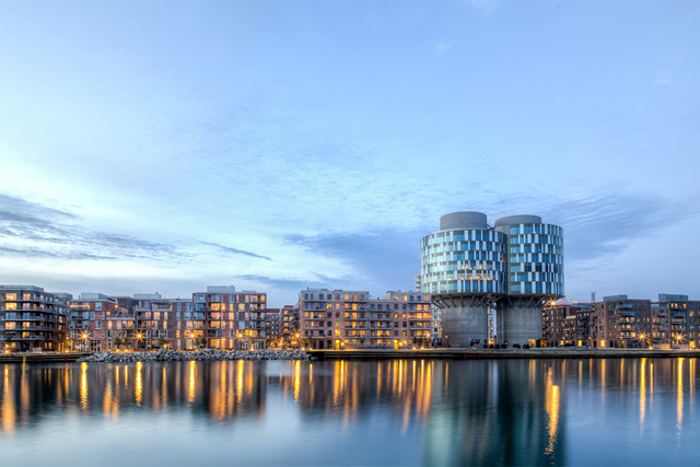 City waterline - Nordhavn