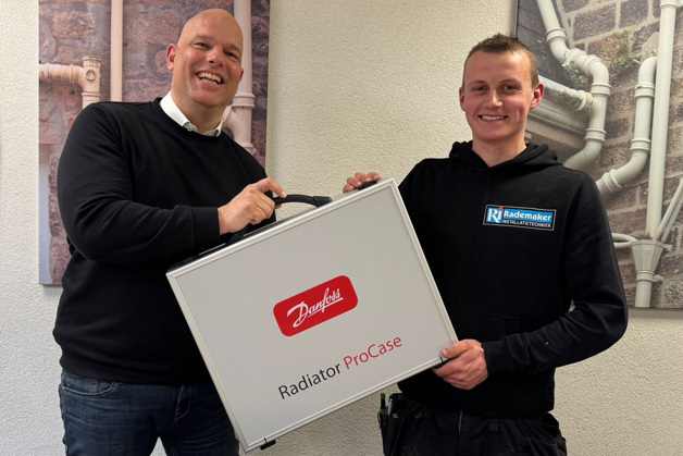 Nanne Pijl van Installatiebedrijf Rademakers