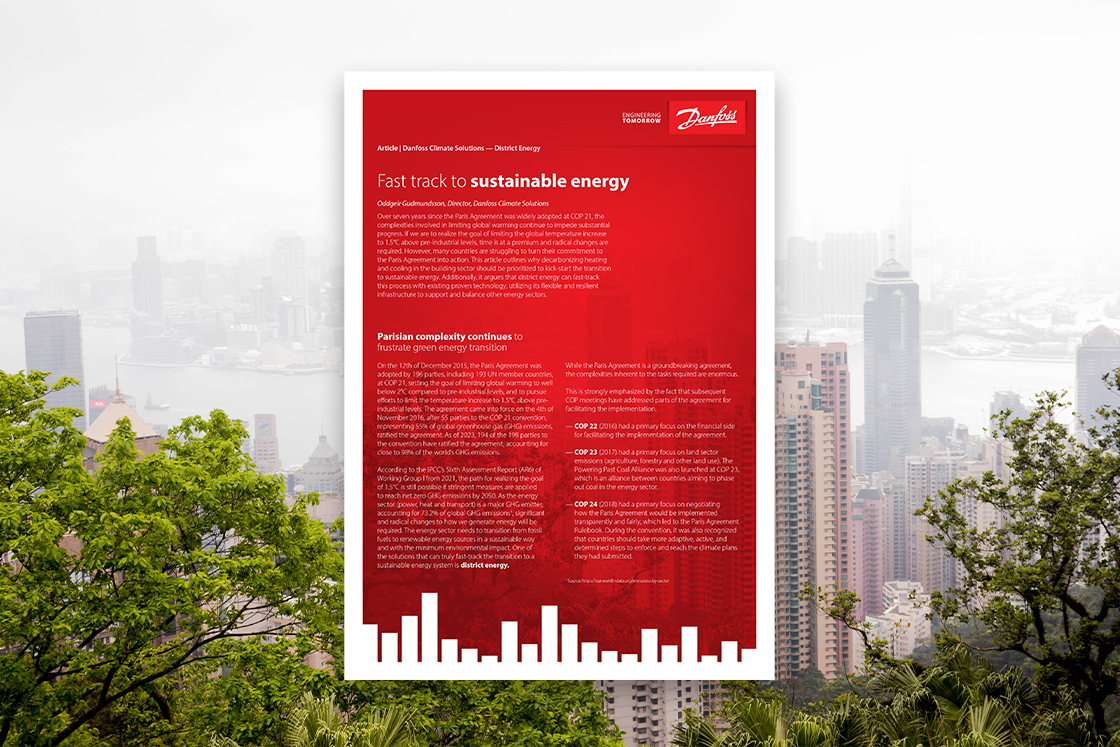 Fast track to sustainable energy