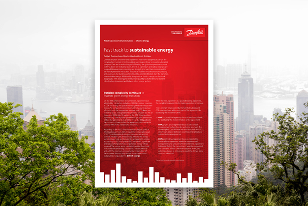 Fast track to sustainable energy