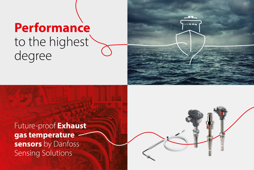 Exhaust gas temperature sensors