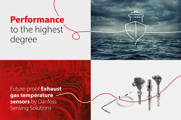 Exhaust gas temperature sensors