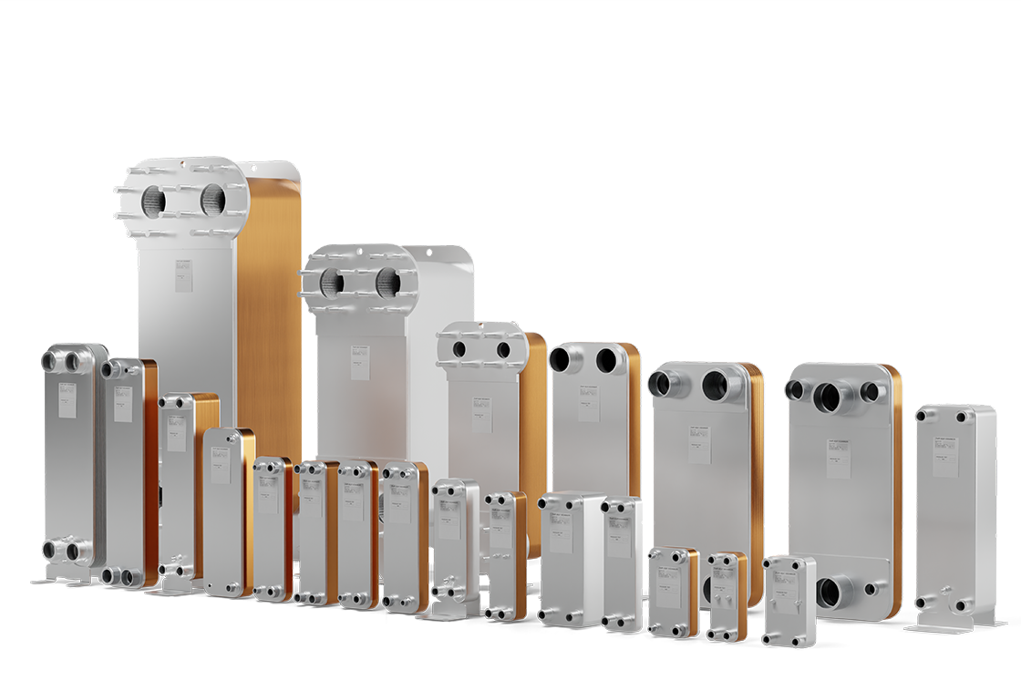 Brazed plate heat exchangers