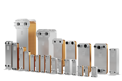 Brazed plate heat exchangers
