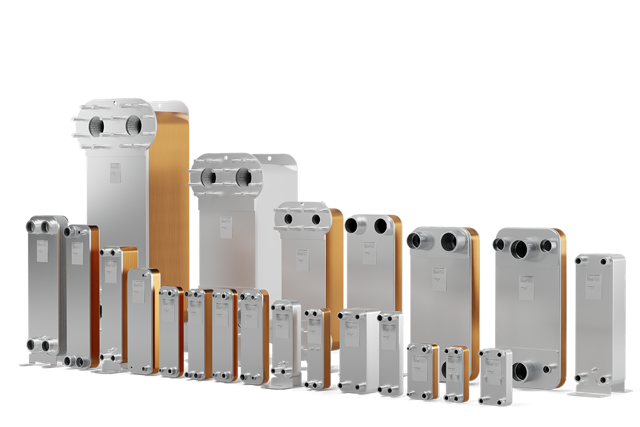 Brazed plate heat exchangers