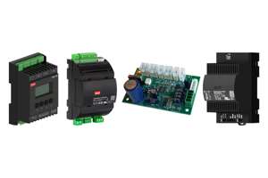 Photo of the Danfoss family of superheat controllers