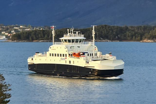 Ferry on the Fjord