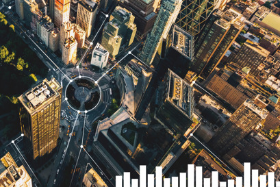 End-to-end efficiency in urban buildings