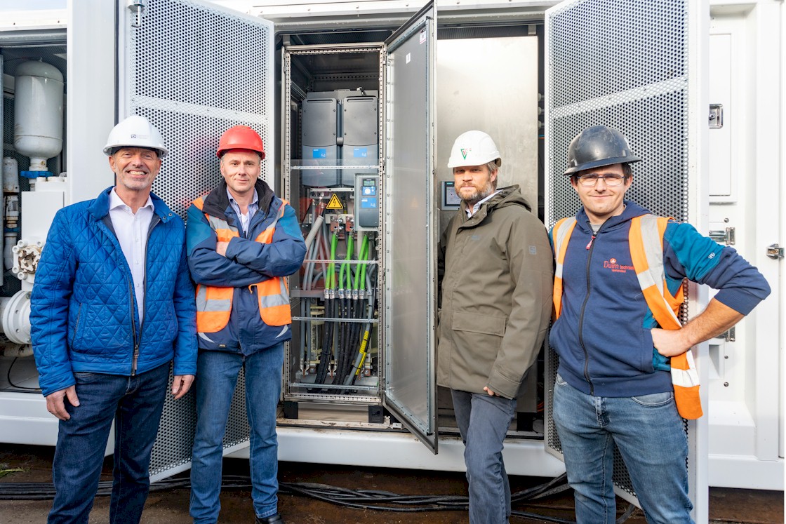 Danfoss Drives | Case study | Succesvolle samenwerking bij robuuste aandrijving hoge druk pompunit | B&P Elektromotoren | Duim Techniek | Danfoss | Horizontale boringen