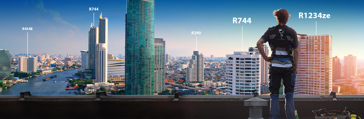 Refrigerants in the HVACR industry