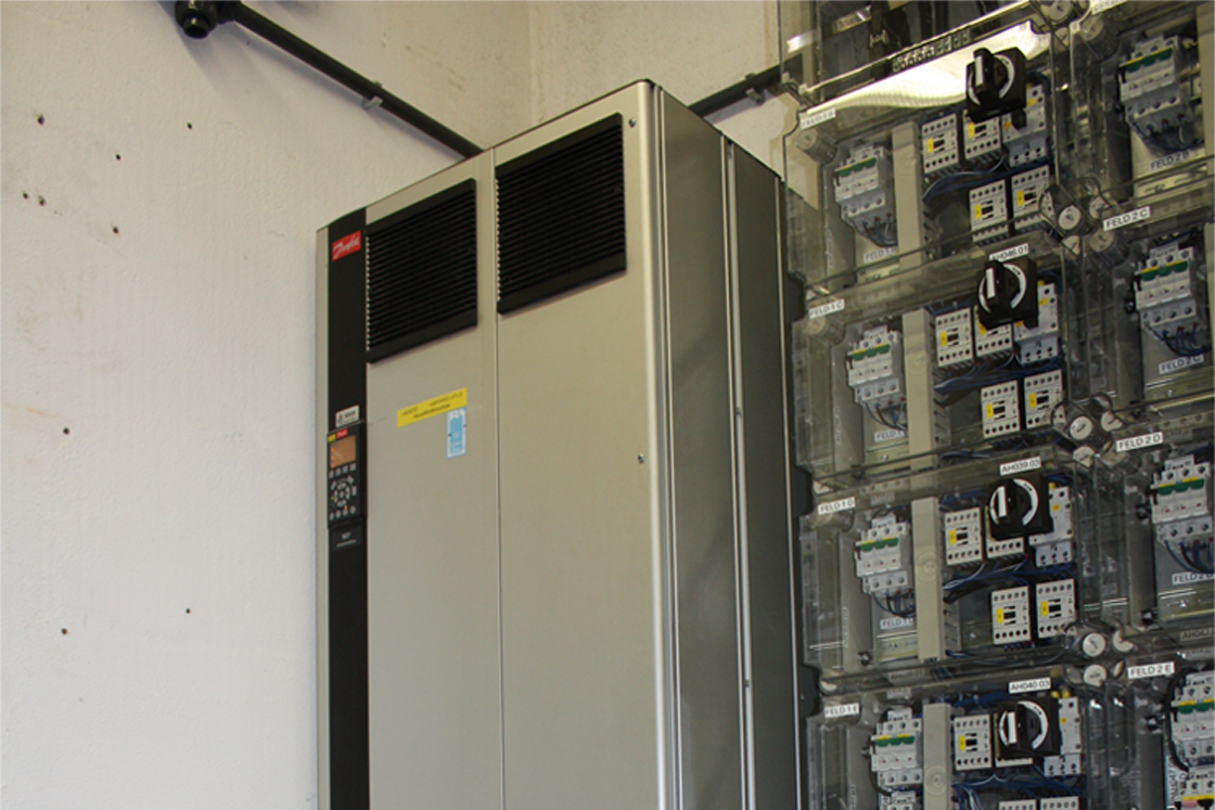 AC drive at the mine