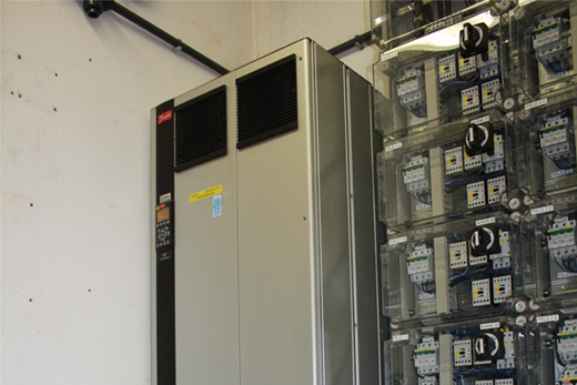 AC drive at the mine