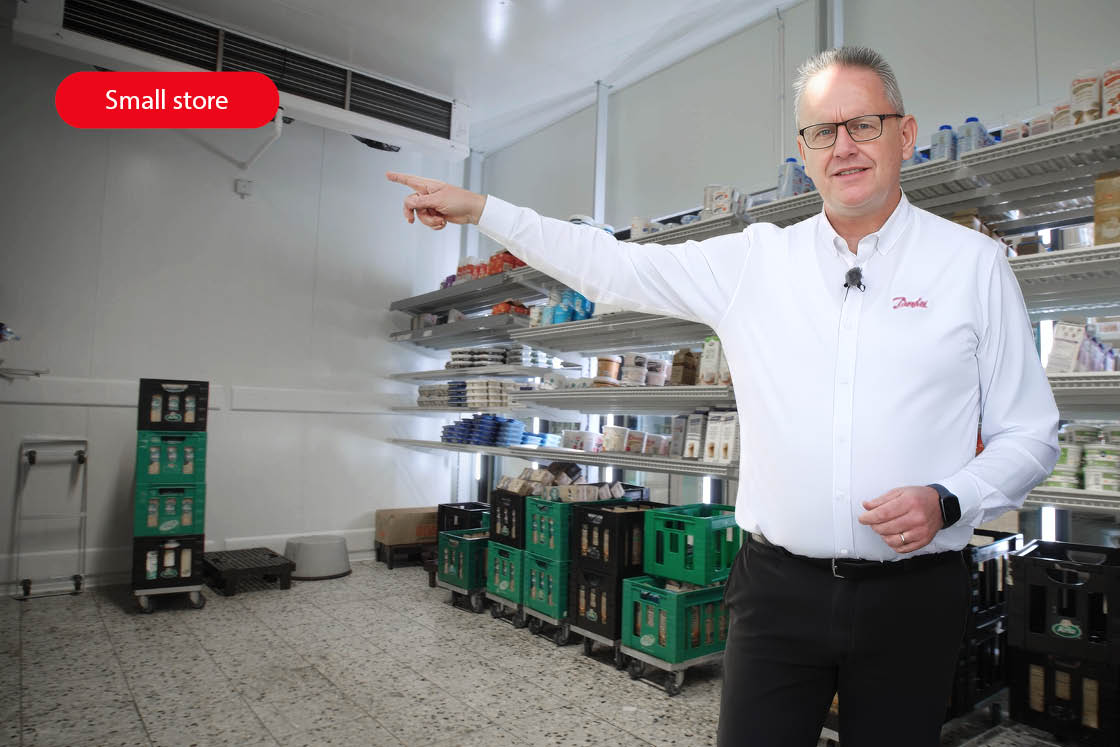 Small store refrigeration solutions food retail