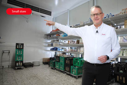 Small store refrigeration solutions food retail