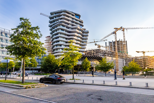 Hamburg residential area