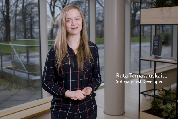 Picture of Ruta a software developer at Danfoss