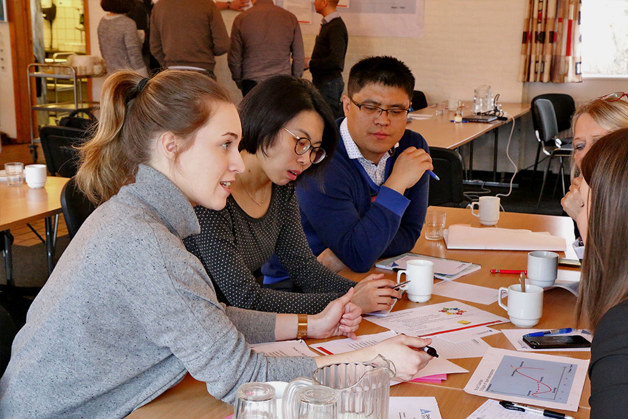 Project team working