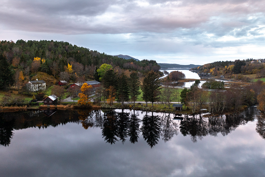 Hitra island in Norway