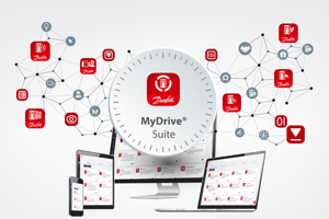 Danfoss Drives software tools available on web, tablet, and mobile