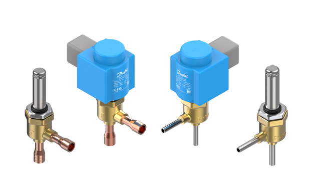 Solenoid valves for CO2