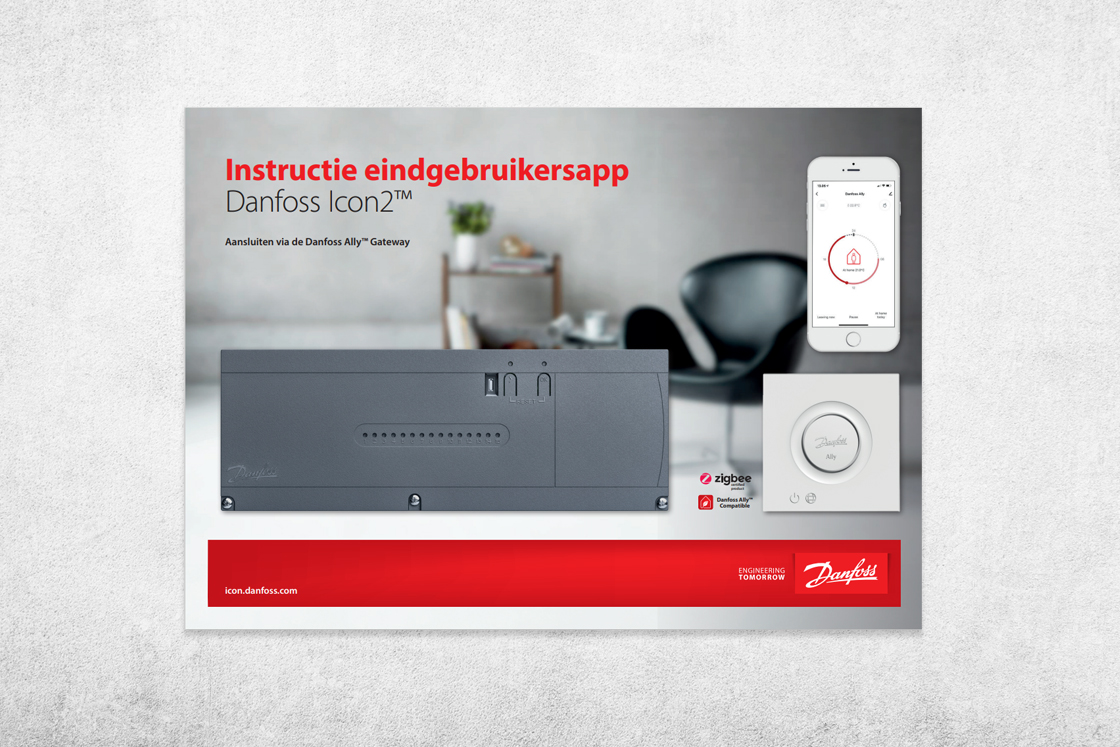 Instructie eindgebruikersapp Danfoss Icon2™