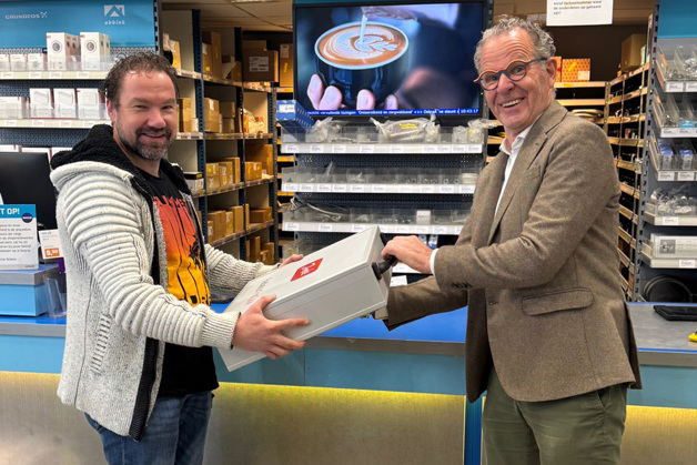 Jan-Pieter Van der Vlugt van Loodgietersbedrijf Ton van der Vlugt