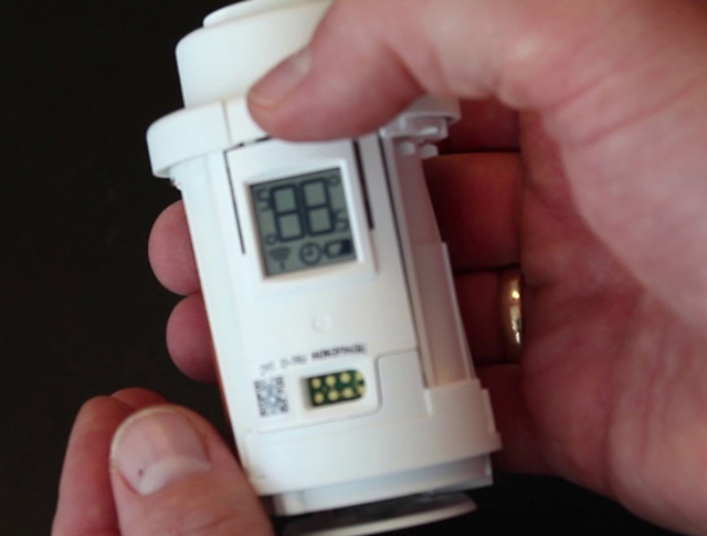 Zbliżenie termostat Danfoss