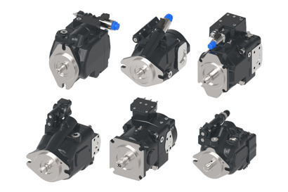 Open circuit piston pumps