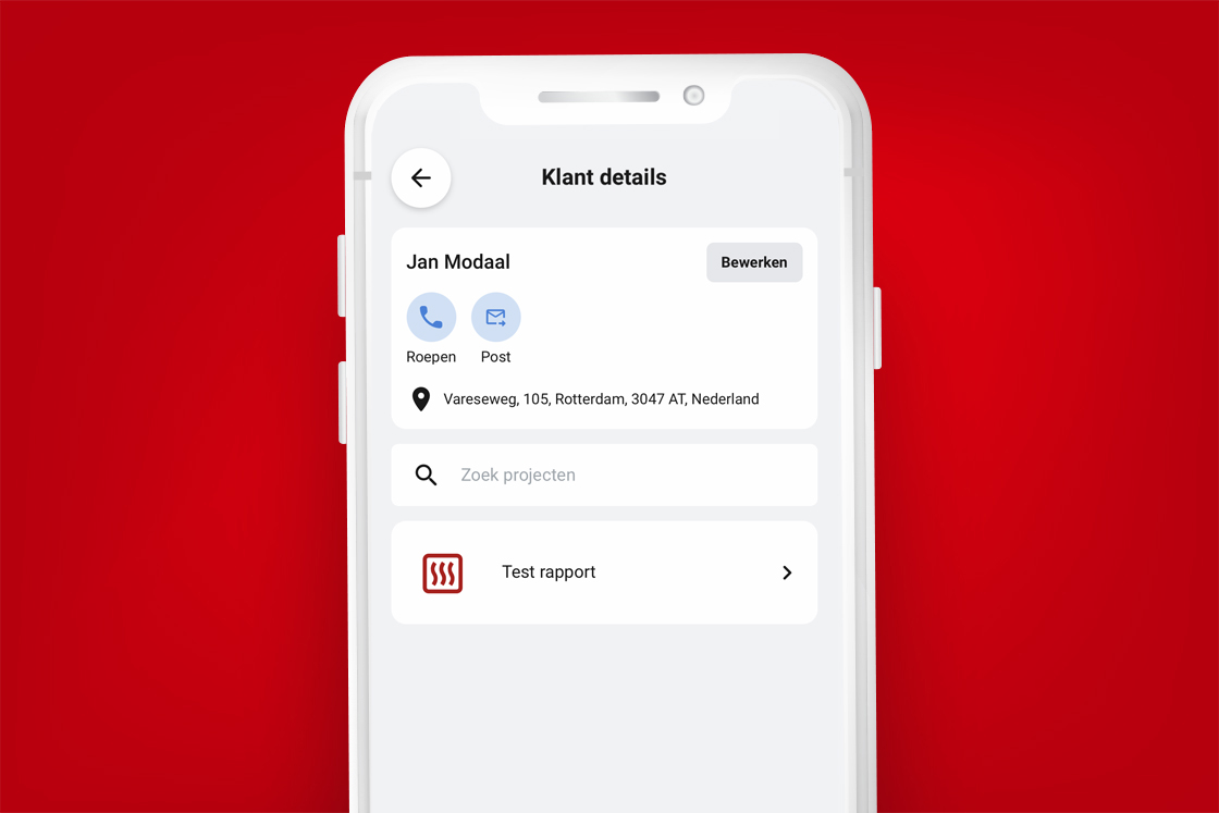 Installer App Mijn projecten