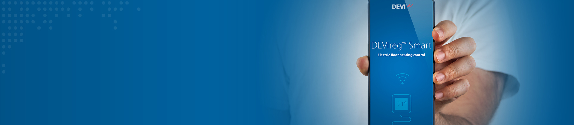 DEVIsmart App for Android - wireless control of electrical heating